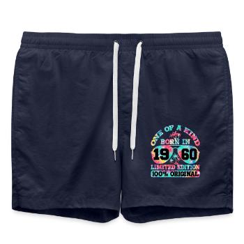 Unique Born 1960 Édition Limitée - Short de bain - bleu marine - Devant - AI Model Male 185 light (185cm)