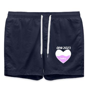 Opa 2023 loading - Badeshorts - French Navy - Vorne - AI Model Male 185 light (185cm)