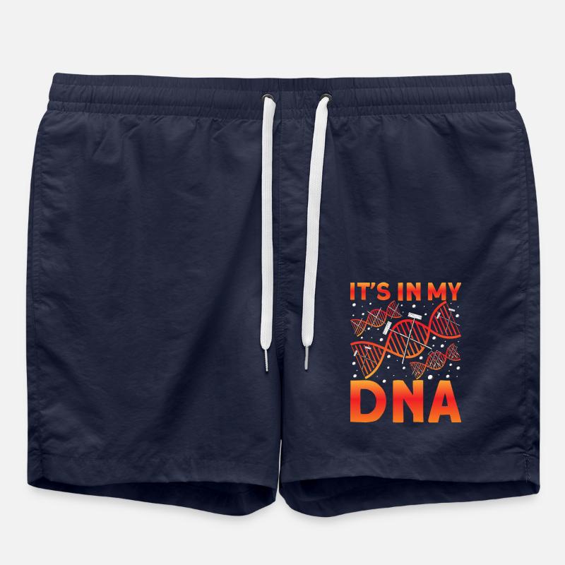 Croquet It's in my DNA - Swim Trunks - french navy