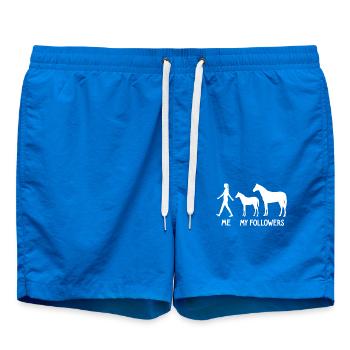 I Mes followers Chevaux Éleveur Farmer Rider - Short de bain - cobalt blue - Devant