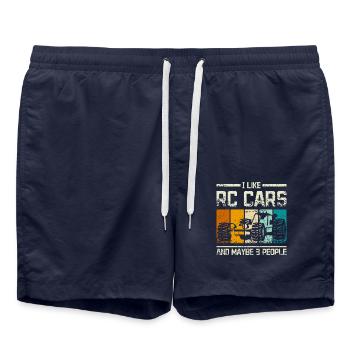 I like rc cars and maybe 3 people - Badeshorts - French Navy - Vorne - AI Model Male 185 light (185cm)