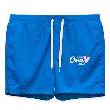 Oma 2023 - Werdende Oma 2023 - Badeshorts - Cobalt blue - Vorne