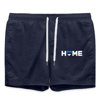 Esland Home Esland Drapeau Esland Amour - Short de bain - bleu marine - Devant - AI Model Male 185 light (185cm)