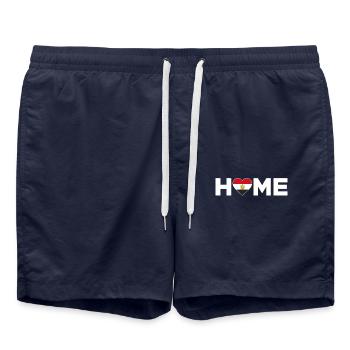 Egypte Patrie Egypte Drapeau Egypte Amour - Short de bain - bleu marine - Devant - AI Model Male 185 light (185cm)