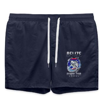 Angeltour Belize 2023 - Badeshorts - French Navy - Vorne - AI Model Male 185 light (185cm)