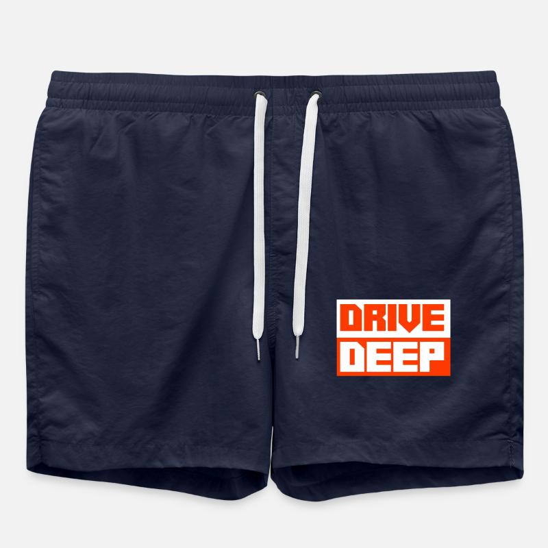 Lowered Tuning Car - Swim Trunks - french navy