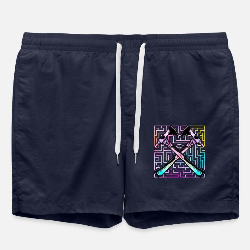 Lancer de hache - Short de bain - bleu marine