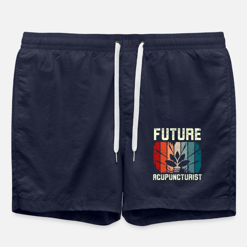 Futur acupuncteur - Short de bain - bleu marine