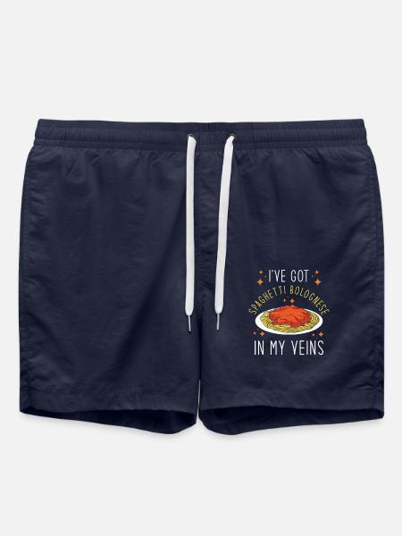 Spaghetti Bolognese - Swim Trunks - french navy