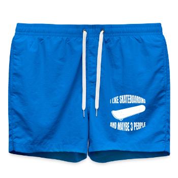 Skateboard Longboard Sakten Skater Skateboarding - Short de bain - cobalt blue - Devant