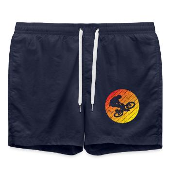 Vélo de montagne Cyclisme Cyclisme Tour à vélo - Short de bain - bleu marine - Devant - AI Model Male 185 light (185cm)