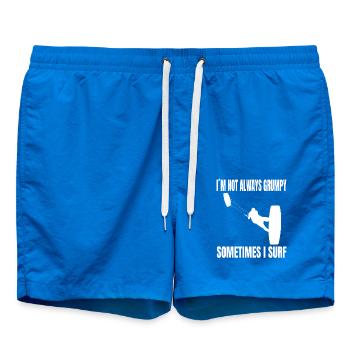 Kitesurfer Windsurfer Surfing Windsurfing Cadeau - Short de bain - cobalt blue - Devant