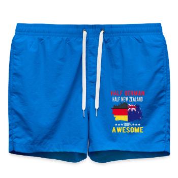 Moitié Allemands moitié Néo-Zélandais - Short de bain - cobalt blue - Devant