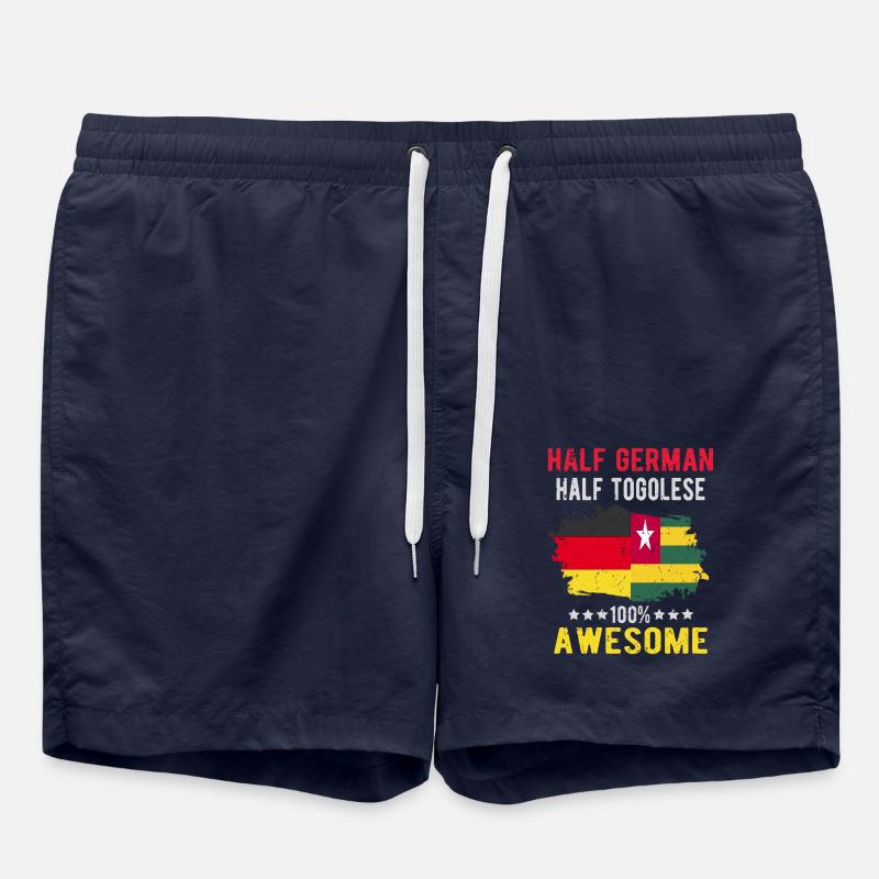 Moitié allemande moitié tongolaise - Short de bain - bleu marine