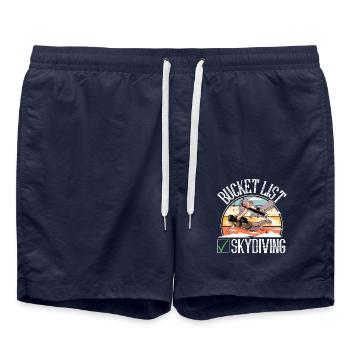 Parachute parachutiste parachutiste - Short de bain - bleu marine - Devant - AI Model Male 185 light (185cm)