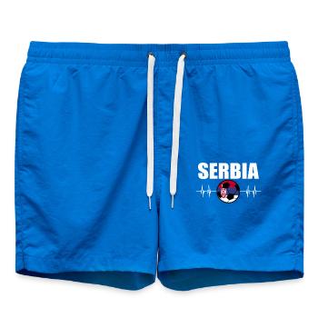 Serbie Football - Short de bain - cobalt blue - Devant