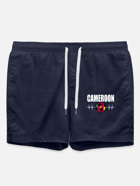 Cameroon Football - Swim Trunks - french navy