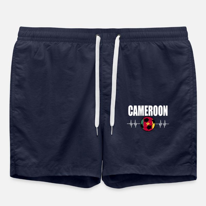 Cameroon Football - Swim Trunks - french navy