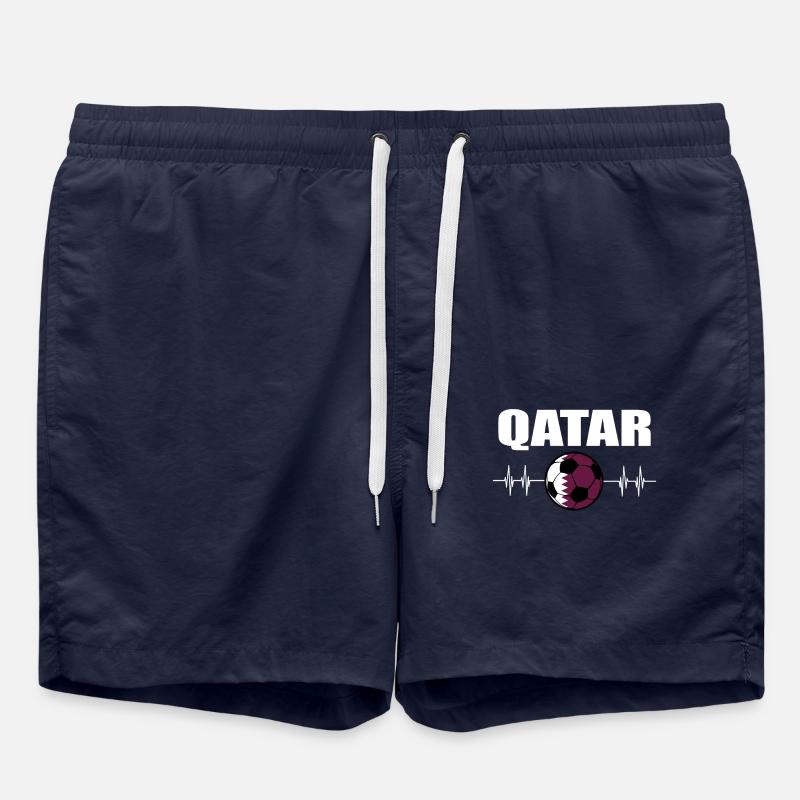 Qatar Football - Swim Trunks - french navy