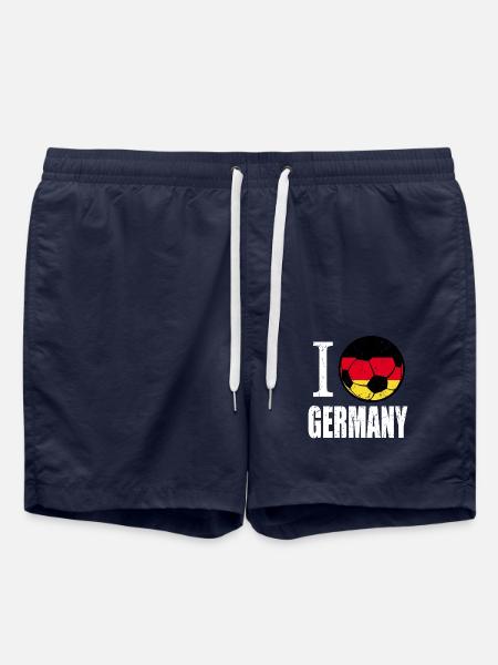 Germany Football - Swim Trunks - french navy
