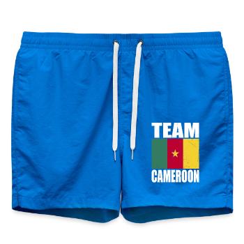 Team Cameroon Football - Swim Trunks - cobalt blue - Front