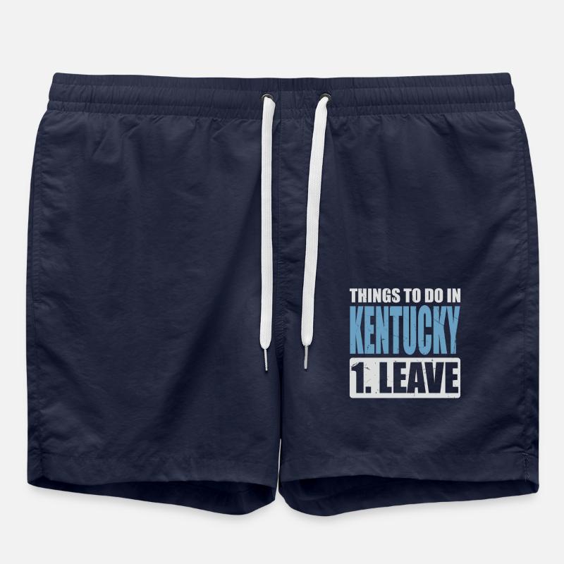 Kentucky Meme - Swim Trunks - french navy