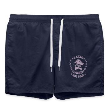 Geschenke zum Geburtstag Jahrgang 2005 Awesome - Badeshorts - French Navy - Vorne - AI Model Male 185 light (185cm)