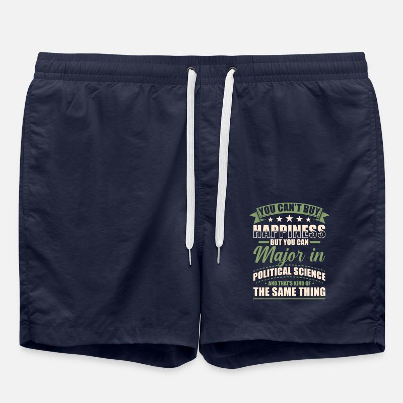 Political Science Degree - Swim Trunks - french navy