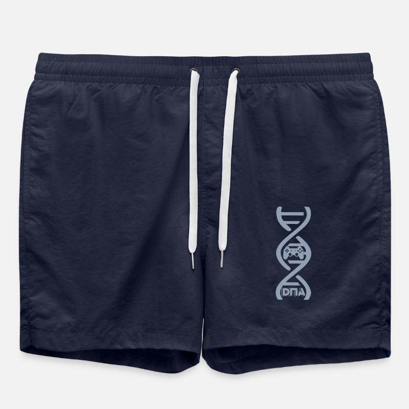 Gaming ist meine DNA Zocker Controller - Badeshorts - French Navy