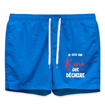 Je suis une kine qui dechire - Short de bain - cobalt blue - Devant