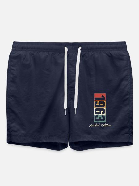 60. Geburtstag 1963 Jahrgang 60 Jahre - Badeshorts - French Navy