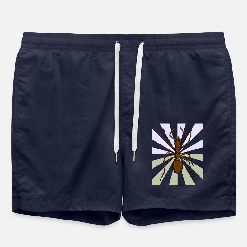 Ant Christmas Gift Birthday Gift - Swim Trunks - french navy