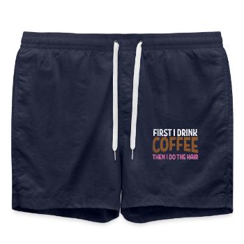 Coiffeur Café Coiffeur - Short de bain - bleu marine - Devant - AI Model Male 185 light (185cm)