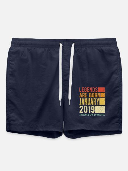 Birthday January 2019 - Swim Trunks - french navy