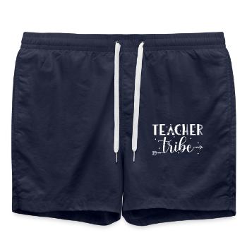 Conception de groupes d’enseignants - Short de bain - bleu marine - Devant - AI Model Male 185 light (185cm)