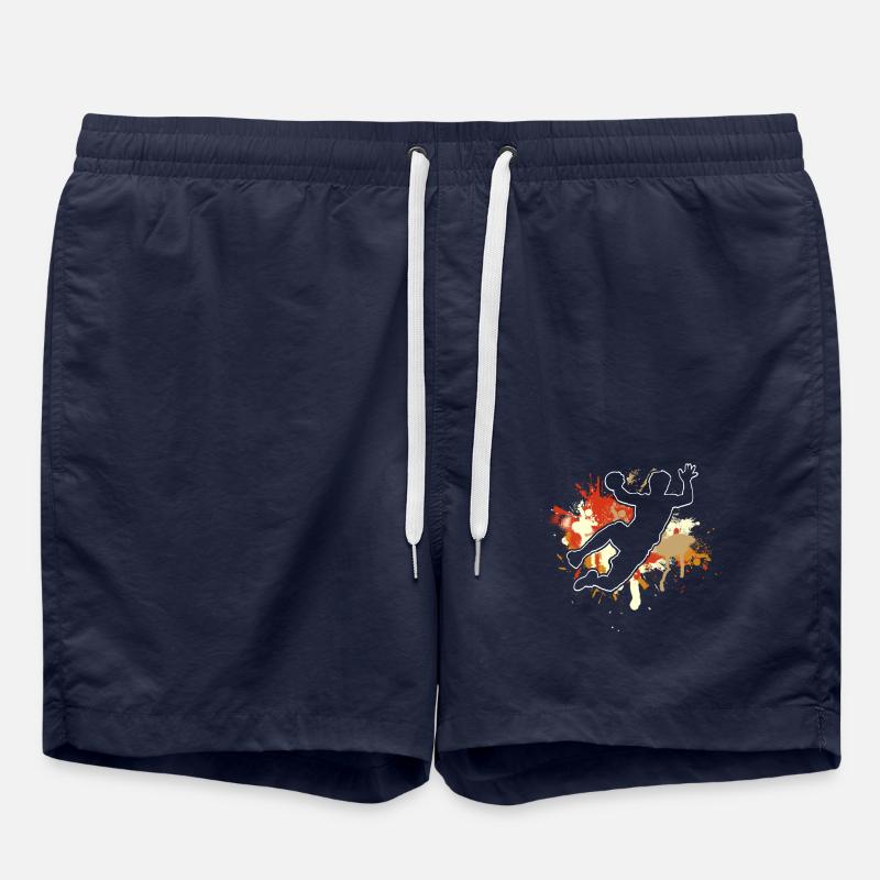 Handball Handballeur - Short de bain - bleu marine