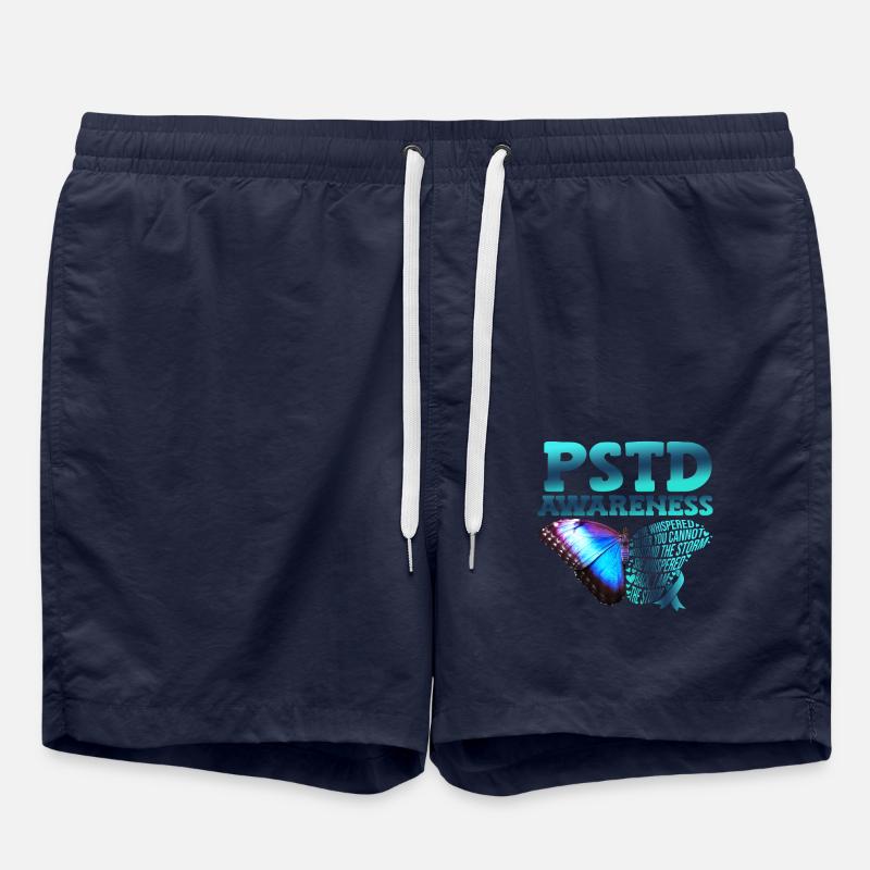 Pstd-bewusstsein Posttraumatische - Badeshorts - French Navy