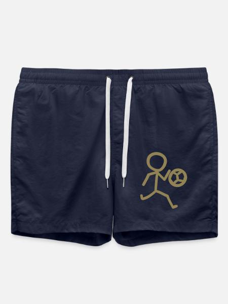 Footballer Minimalist - Swim Trunks - french navy