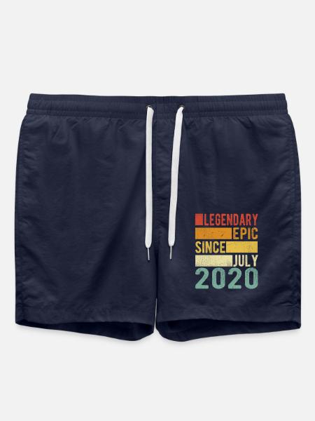 Birthday July 2020 Legendary Epic - Swim Trunks - french navy