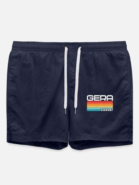 Gera Geraerin Geraer Stadt Gera - Swim Trunks - french navy