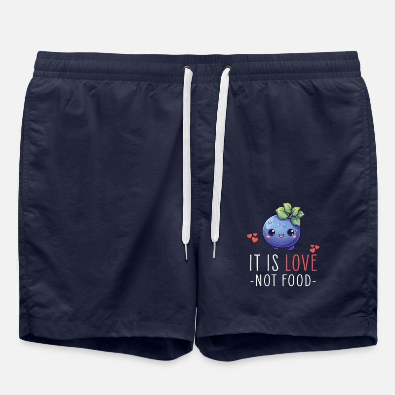 Blaubeere Kawaii - Badeshorts - French Navy