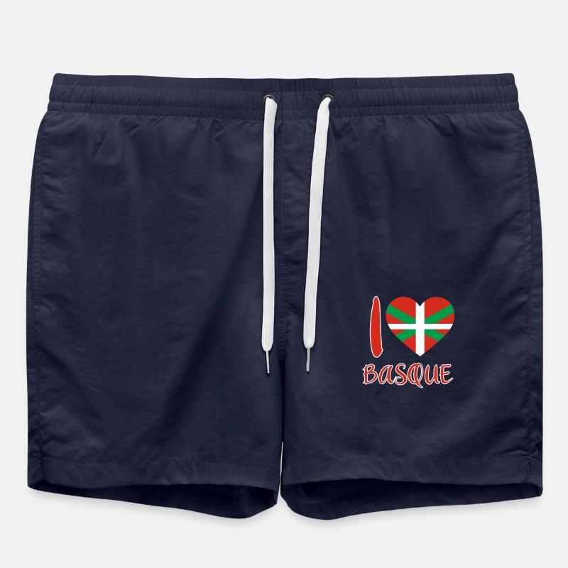 Pays Basque Drapeau Basque - Short de bain - bleu marine