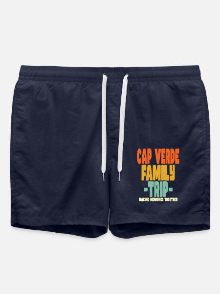 Vacances en famille Cap Vert - Short de bain - bleu marine