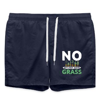 No it's not just grass botanist - Badeshorts - French Navy - Vorne - AI Model Male 185 light (185cm)