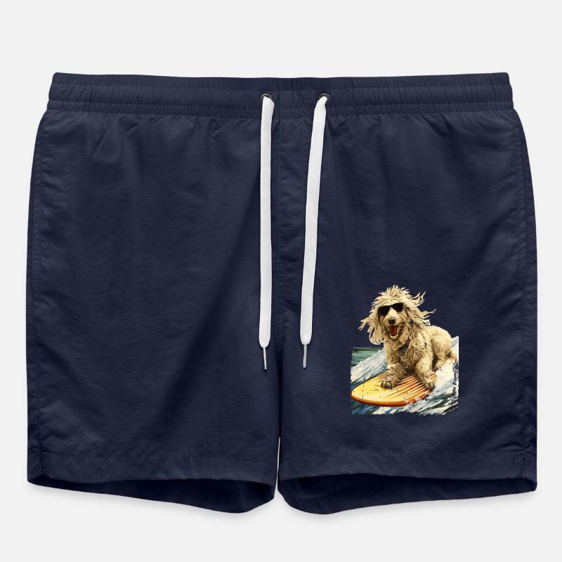 Maremmano Abruzzese Berger Allemand Surfeur - Short de bain - bleu marine