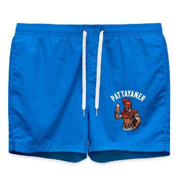 Vintage Thaïlande Thaïlande Pattayaner Pattaya - Short de bain - cobalt blue - Devant