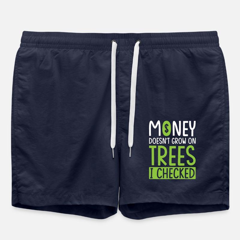Gift for Finance Managers - Swim Trunks - french navy