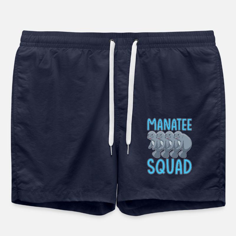 Manatee spuad - Swim Trunks - french navy
