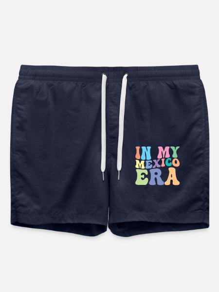 Mexico Retro Groovy - Swim Trunks - french navy
