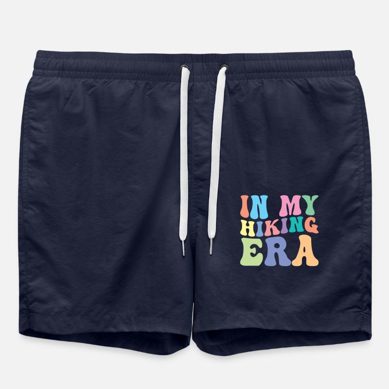 Hiking Wanderer Retro Groovy - Swim Trunks - french navy